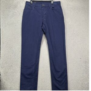 G-Star Raw Mens Blades Tapered Jeans 36X36 Blue Belted Dark Wash 5‎ Pocket Denim